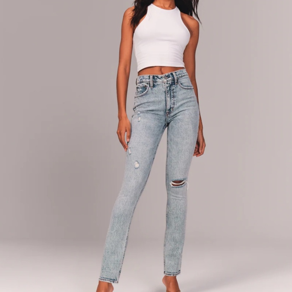 90s High Rise Skinny Jeans